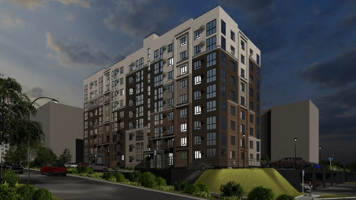 Планировка: Студия, 32,1 м², вид 3