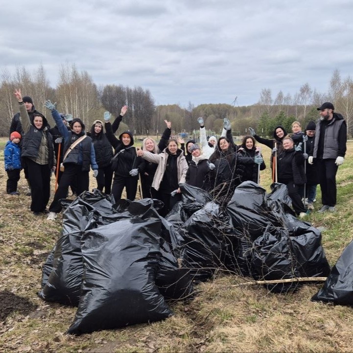 ГК «МастерСтрой» приняла участие во Всероссийском субботнике в Парке Победы